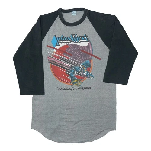 Judas Priest Screaming For Vengeance World Tour 1980s vintage concert t-shirt, vintage, single stitch, B+ condition