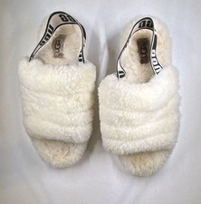 UGG Fluff Yeah Slide Slippers Cream White