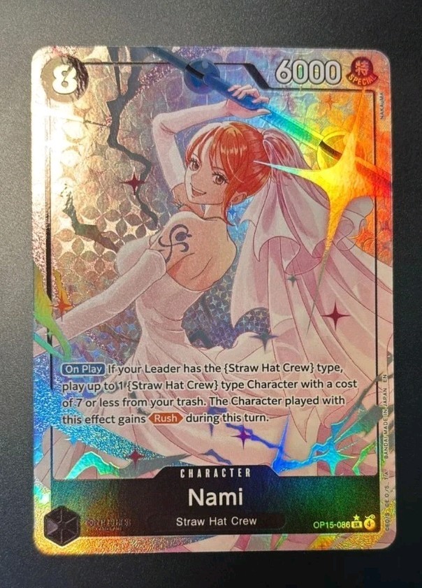 Nami Op15 086 Aa Alternative One Piece Card Game TCG Sr | eBay
