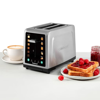 Cuisinart SimpliTouch XL Color Touchscreen 2-Slice Toaster   Open Box