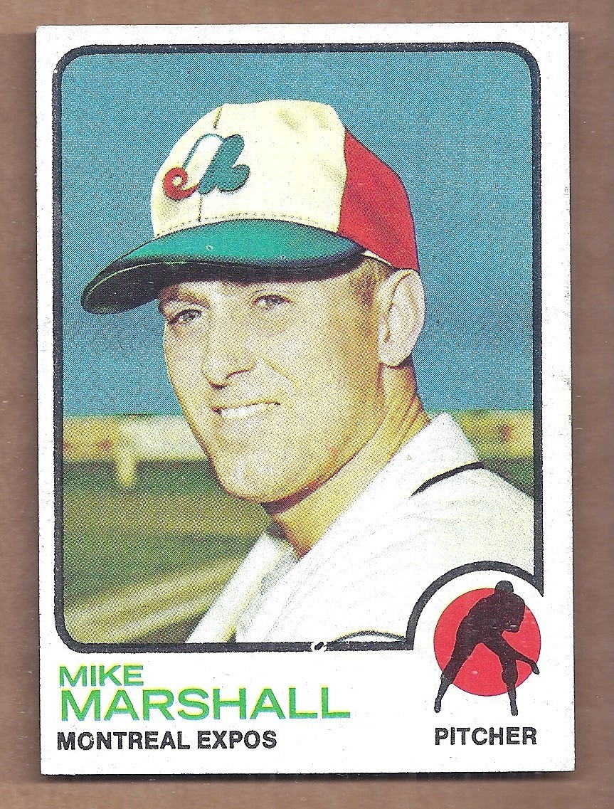 1973 Topps #355 MIKE MARSHALL **CENTERED** NEAR MINT CONDITION