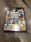 Grand Theft Auto: San Andreas GTA Sony PS2 CIB Black Label Complete W/Map