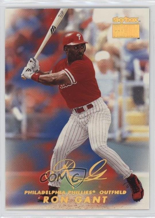 1999 Skybox Premium Ron Gant #50 0uf1