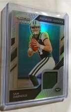 SAM DARNOLD 2018 PRIZM PREMIER JERSEYS SILVER PRIZM RC