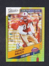 2021 Panini Classics - Legends Charles Haley #105 Timeless Tributes Gold /99
