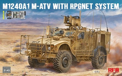 RYEFIELD MODEL RFM RM-5145 1/35 M1240A1 M-ATV With Rpgnet System