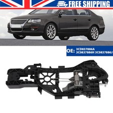 Door Handle Front Right Driver For Vw Passat B6 B7 Cc 3C0837886A, 3C0837886H,