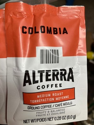 FLAVIA ALTERRA Colombian Coffee 20-Pack Fresh Packs Medium Roast Exp 04/2027