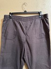 WHITE STAG COTTON BLEND CAPRI PANTS SZ XL (16-18) BROWN TAPERED LEG PULL ON — photo 2