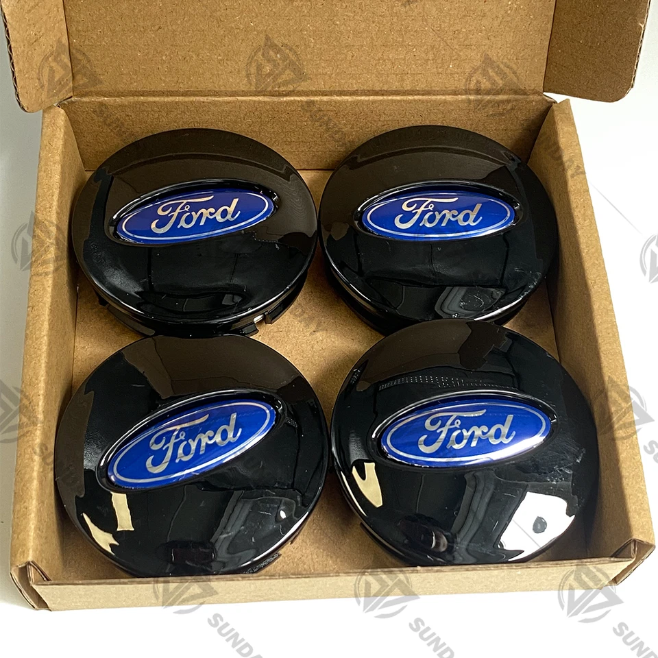 For Explorer Wheel Hub Center Cap Black Blue Cover 2006-2019 2.6inch Wheels - Image 4 of 4