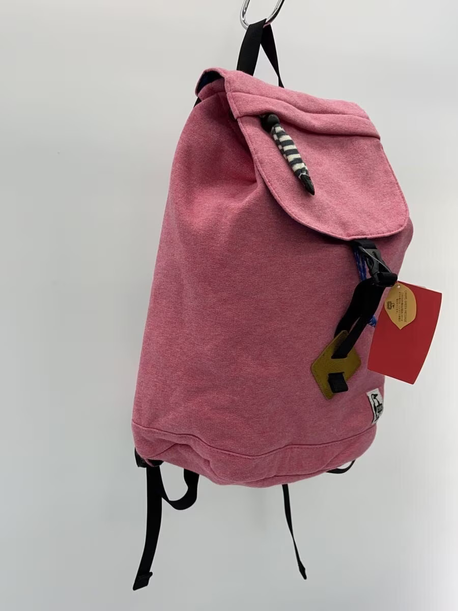 CHUMS Backpack Cotton Pink Solid Color - image 2