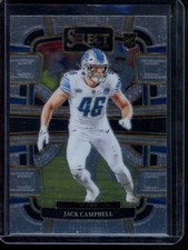 2023 Panini Select Jack Campbell Rookie Detroit Lions #33