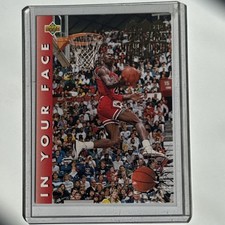 Upper Deck Michael Jordan Slam Dunk Championship In Your Face #453 Bulls