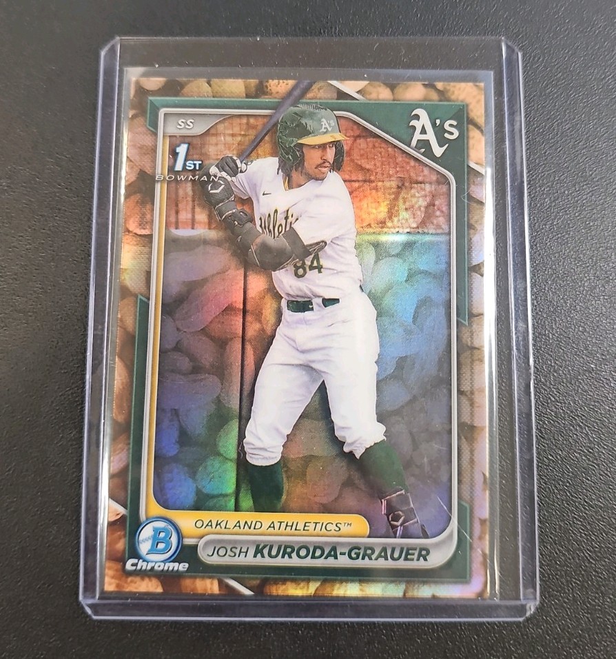 Josh Kuroda-Grauer 2024 Bowman Peanut Snack Pack Sp Athletics