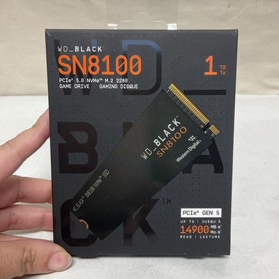 WD_BLACK 1TB SN8100 NVMe SSD Internal Solid State Drive - Gen 5 PCIe 5.0x4, M.2