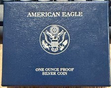 2007-W American Silver Eagle Proof $1 – 1 oz .999 Silver – OGP Box & COA
