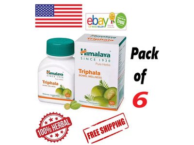 6X TRIPHALA Himalaya 360 Tabs With Long Expiry & Free Shipping
