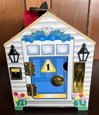 Melissa  Doug Wooden Doorbell House with Keys to Unlock Each Door and Sounds