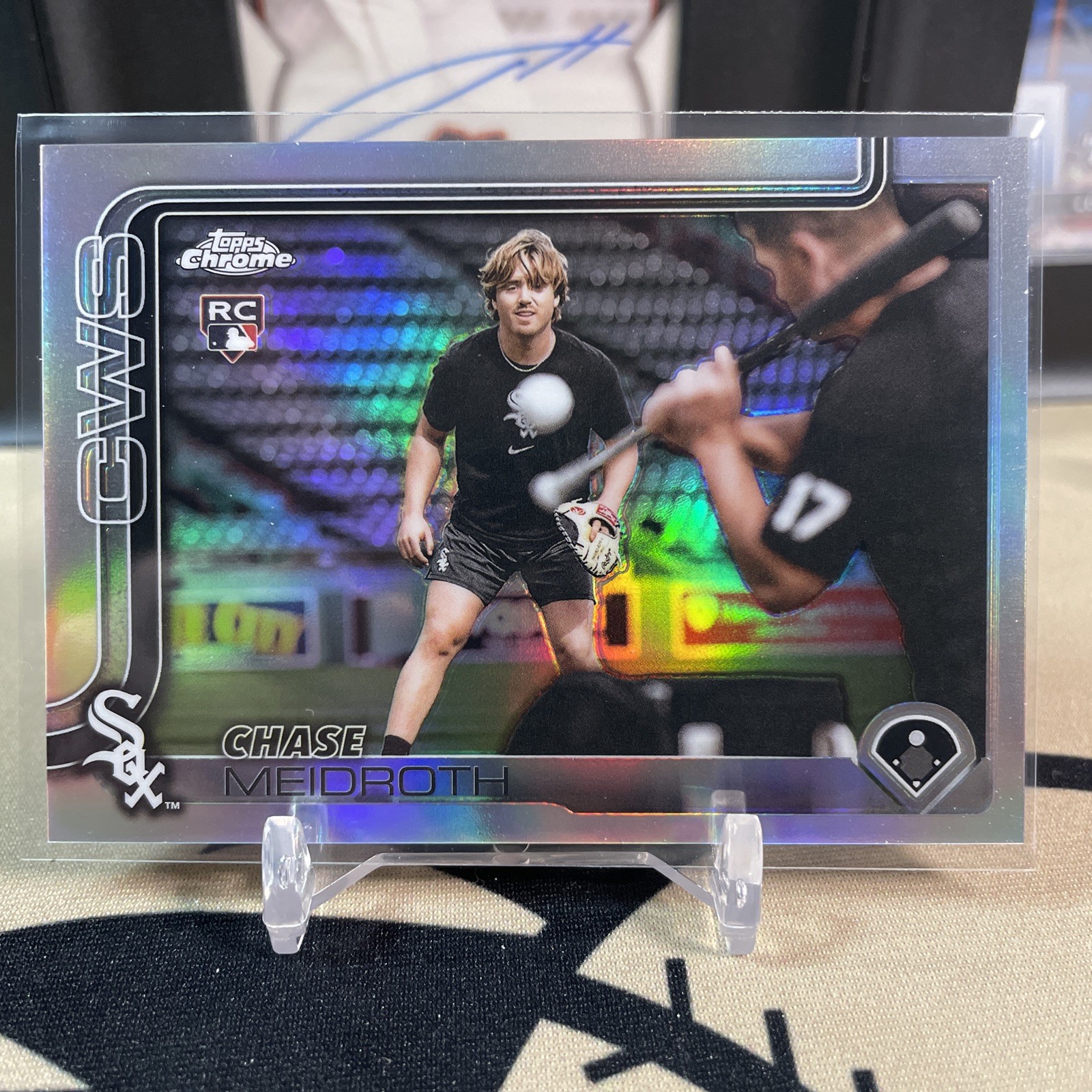 CHASE MEIDROTH 2025 TOPPS CHROME UPDATE ROOKIE IMAGE VARIATION RC USC337