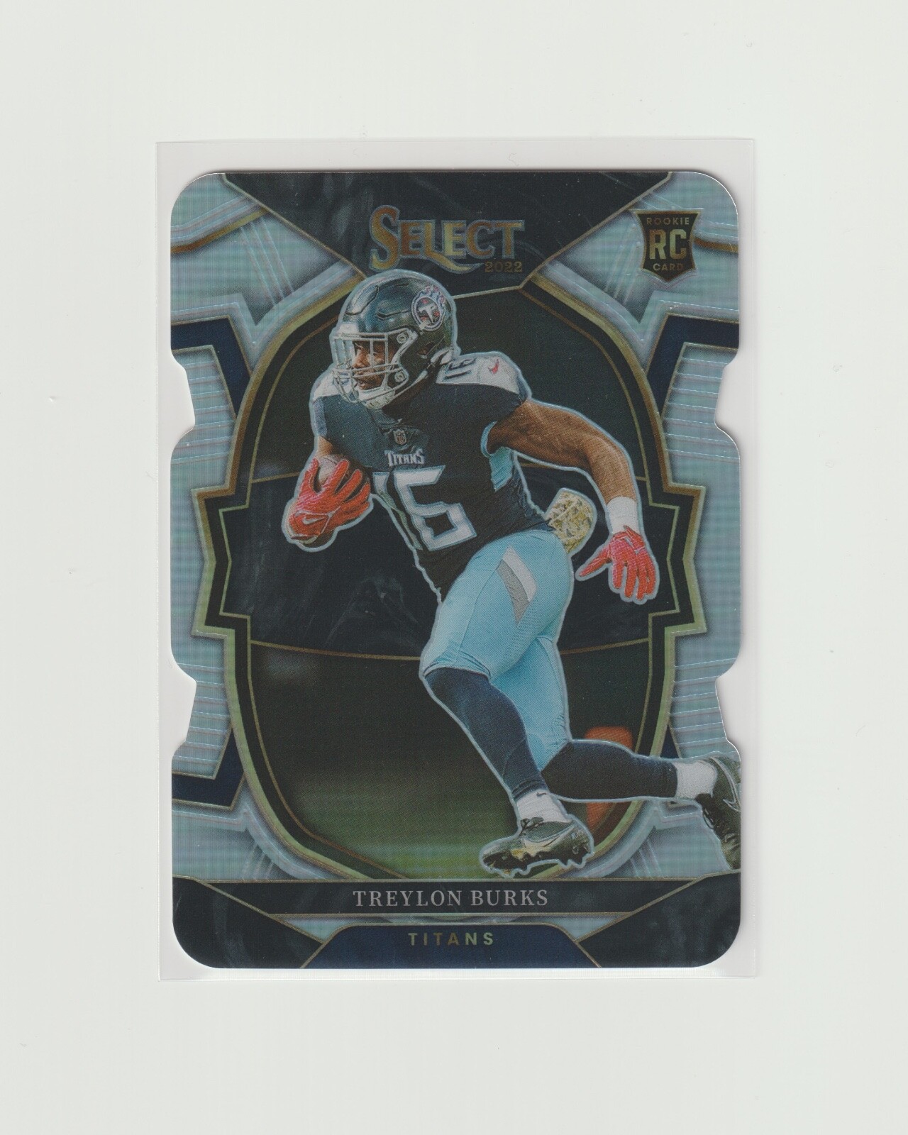 2022 Panini Select Treylon Burks #39 Silver Die-Cut Rookie Card RC Titans