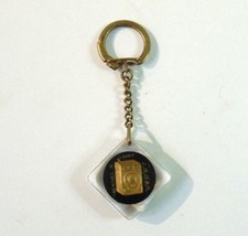 Porte Clé Bourbon machine à laver LADEN French Vintage Keychain Key ring 1960s
