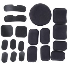 19Pcs Tactical Helmet Pads Sponge EVA Foam Motorcycle Padding Airsoft Helmet Pad