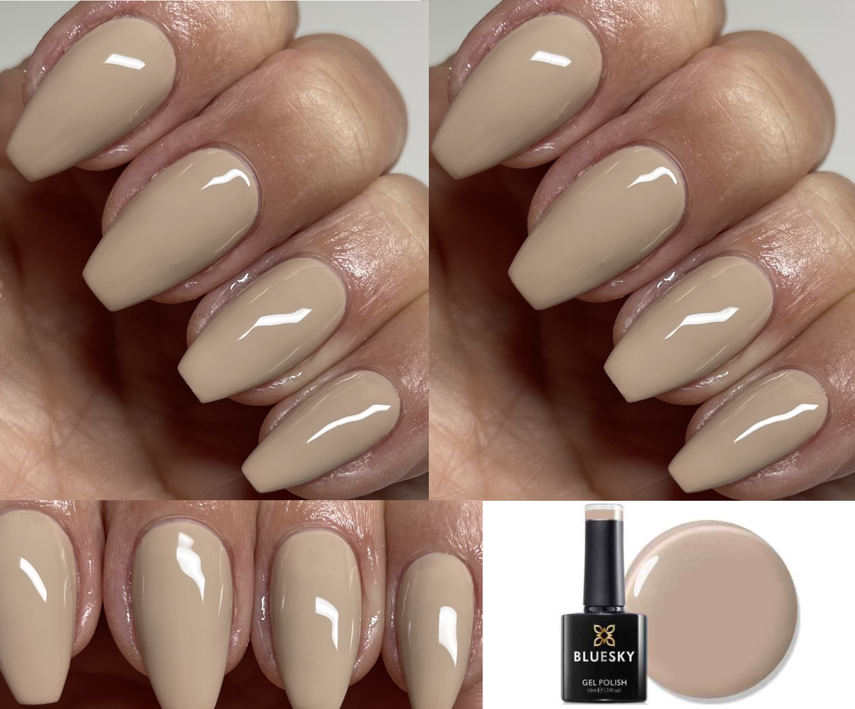 Bluesky UV-Gel-Nagellack Set Lucky Set – 6 Farben, Bis Zu 21 Tage Haltbar, Hochglänzend