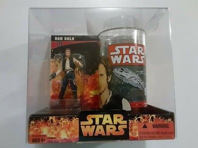 Star Wars Target Exclusive A New Hope Han Solo Figure & Cup/Glass