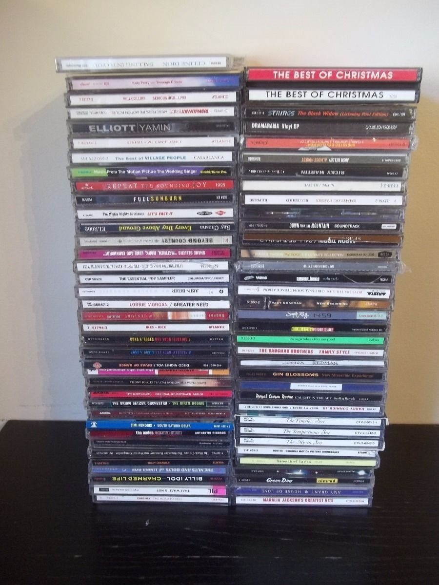 WHOLESALE LOT OF 75 USED MIXED MUSIC CD LOT ROCK,POP,ALTERNATIVE