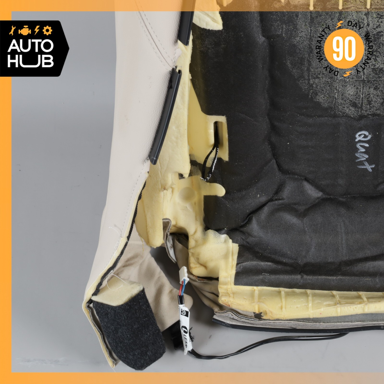 14-17 Maserati Quattroporte M156 SQ4 Front Right Side Top Upper Seat Cushion OEM