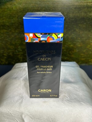 NOCTURNES DE CARON 200ML BATH GEL WITH FLORAL EXTRACTS (NEW WITH BOX & SEALED)