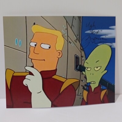 Maurice LaMarche “Kif Kroker” Zap Futurama Signed Autographed