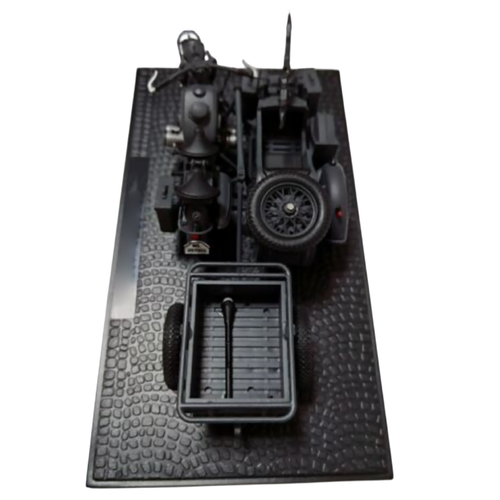 1/24 Scale Plastic German WWII R75 Panzerfaust 30 Motorcycle Model Toy For Kids - Picture 4 of 20