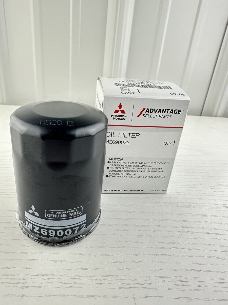 NEW OEM Genuine Mitsubishi OEM Engine Oil Filter MZ690072 | eBay