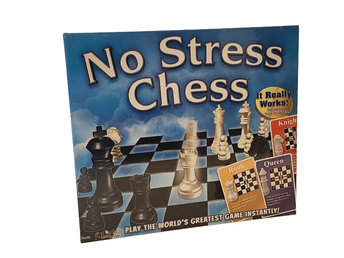 No Stress Chess Game New Learn Chess Board Game Sealed By Winning