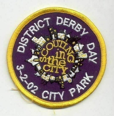 2002 City Park District Derby Day patch