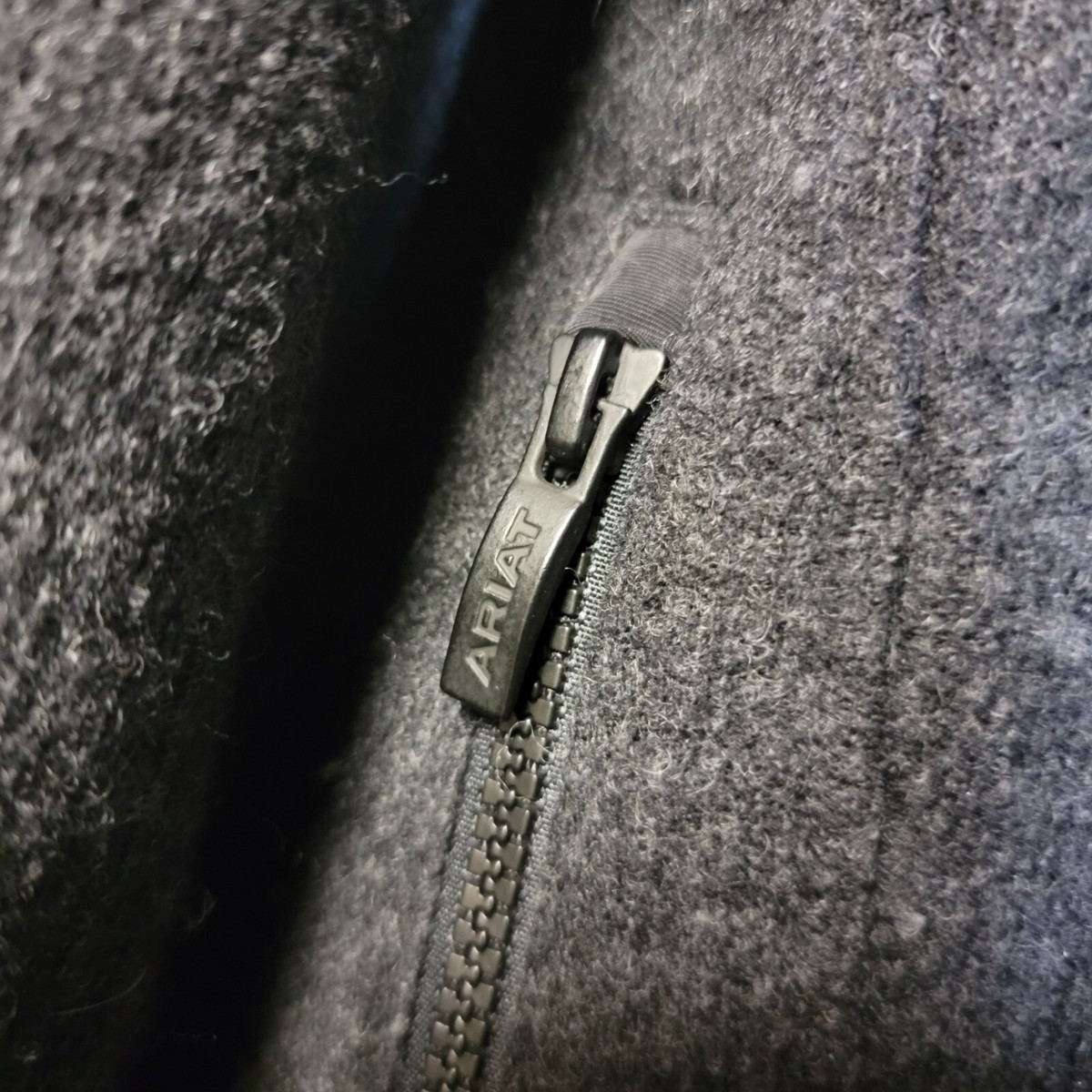 ARIAT Bowdrie Jacket Men's Size XXL Wool Blend Charcoal Heather