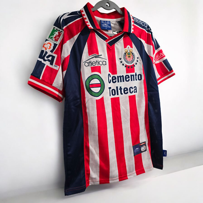 Chivas Del Guadalajara Home 99/00 - Retro - 2XL (USA-XL) Soccer | eBay