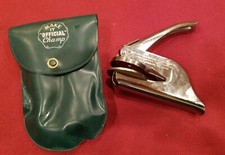 Vtg "MAKE IT OFFICIAL CHAMP" Notary Public Pocket Seal Embosser Stamp - K2 - ms