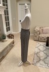Zara Women NEW with tags Pattern Black and White Wide Leg Pants, Size XS — photo 3