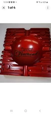  CAO Flathead Metallic Red Metal Cigar Ashtray  Brand NEW !!!