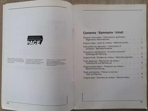 Perkins 500 Series Engines Users Handbook Manual 1995 - Picture 3 of 14