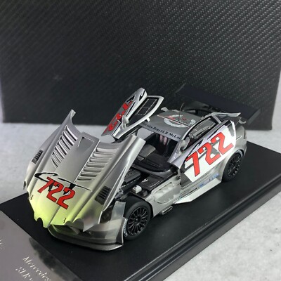 1/43 Fline X Meko Mercedes-Benz SLR 722 Silver Full Open 722