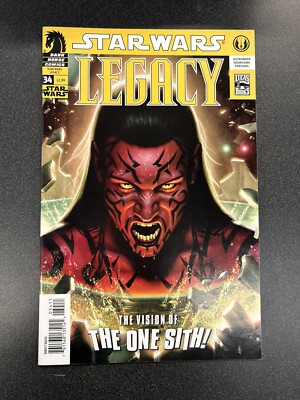STAR WARS LEGACY #34 (2009) NEWSSTAND DARTH STRYFE COVER DARK HORSE ...