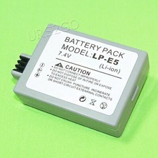 Long Lasting 1160mAh Replaceable Extra Li ion Battery for Canon EOS 1000D Camera