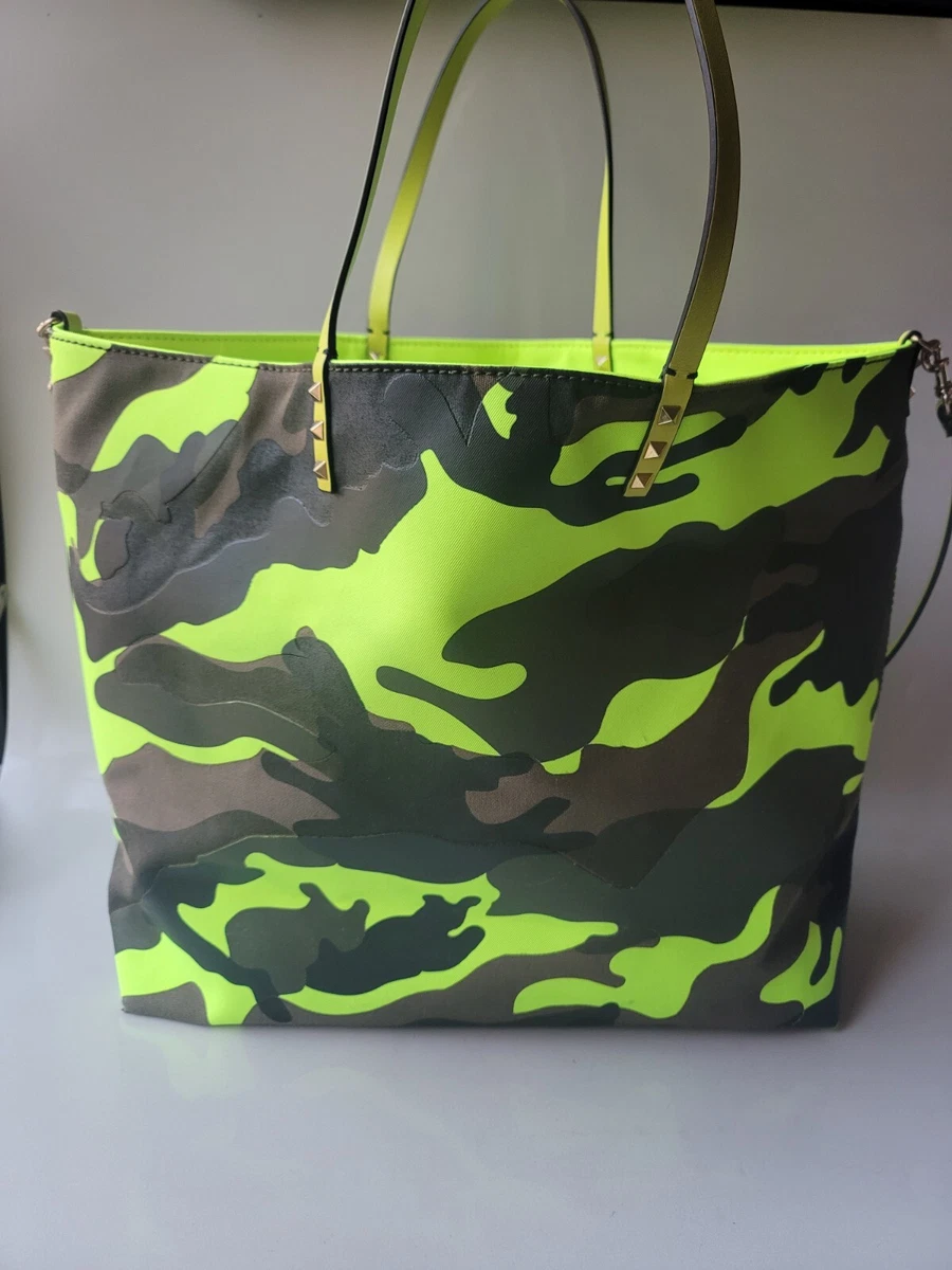Valentino camo tote best sale bag
