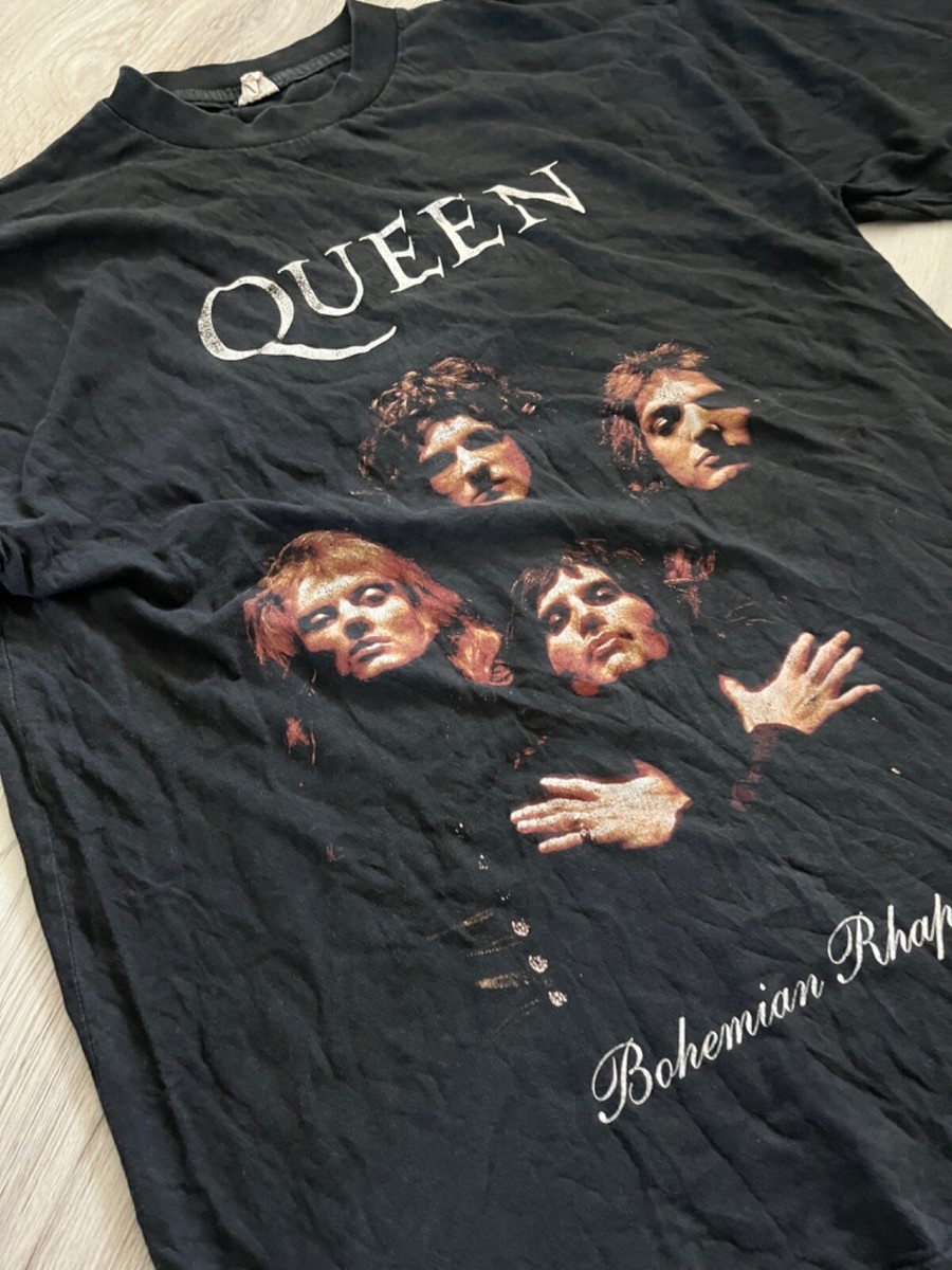 Vintage Queen 'Bohemian Rhapsody' Band Tee Late 90s distressed | eBay