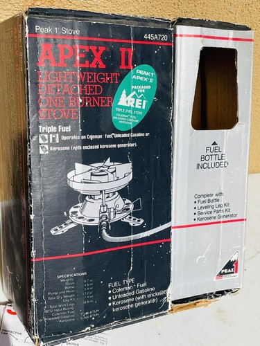 peak apex 2 stove
