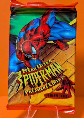 1995 FLEER ULTRA SPIDER-MAN PREMIERE EDITION (1) SEALED PACK Of 10 Cards