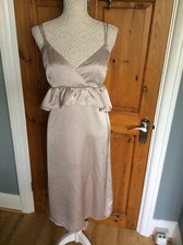 Dress by River Island Size 10 Silver NWT (RRP £40) **SALE**